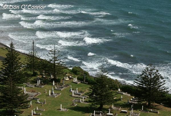 Stanley cemetery, Tasmania.