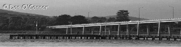 Bridge and jetty.